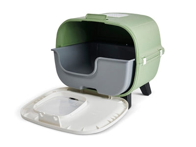 Savic Katzentoilette Mira Botanisch Grün 55,5X44X49,5 Cm
