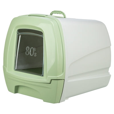 Trixie Katzentoilette Easydraw Mit Schublade Grau-Grün 46X57X48 Cm